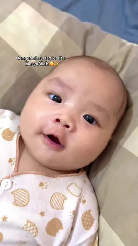 masyaAllah hari-hari di ajakin ngobrol sama bayi 3 bulan ini🥹🫶  #masyaallahtabarakkallah #bayilucu #bayingoceh #bayingocehcerewet #ocehanbayi 