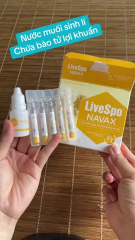 Vệ sinh tai,mũi ,họng hàng ngày cho bé rất cần thiết giúp giảm nguy cơ viêm đường hô hấp nha #nuocmuoisinhly #nuocmuoisinhlychuabaotuloikhuan #nuocmuoisinhlylivesponavax #xuhuong 