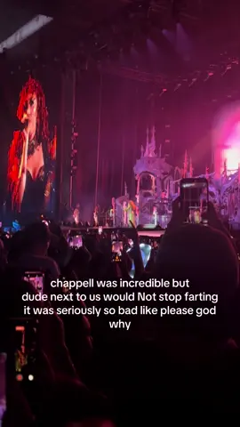 pasadena man please stop releasing your stink #chappellroan 