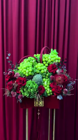 Mâm nho nhìn lạ mắt hen ♥️♥️ #mamquahiendai #mamquacuoihoi #mamquabyhanh #xuhuong #fypシ゚ 