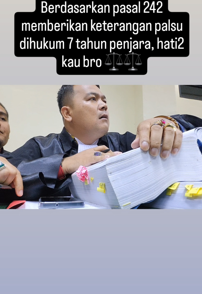 Dari perkara ini saksi jadi tersangka. #pengacarabanjarmasin #pengacarajakarta #pencarikeadilan #bantuanhukum 