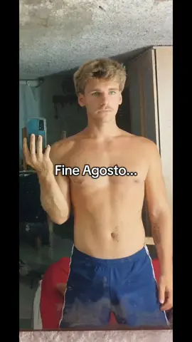Sorvoliamo il fatto che non so minimamente posare. Devo ammettere che stare a dieta funziona, anche troppo 🔥 #fyp #bodytransformation #Fitness #gym #pump 
