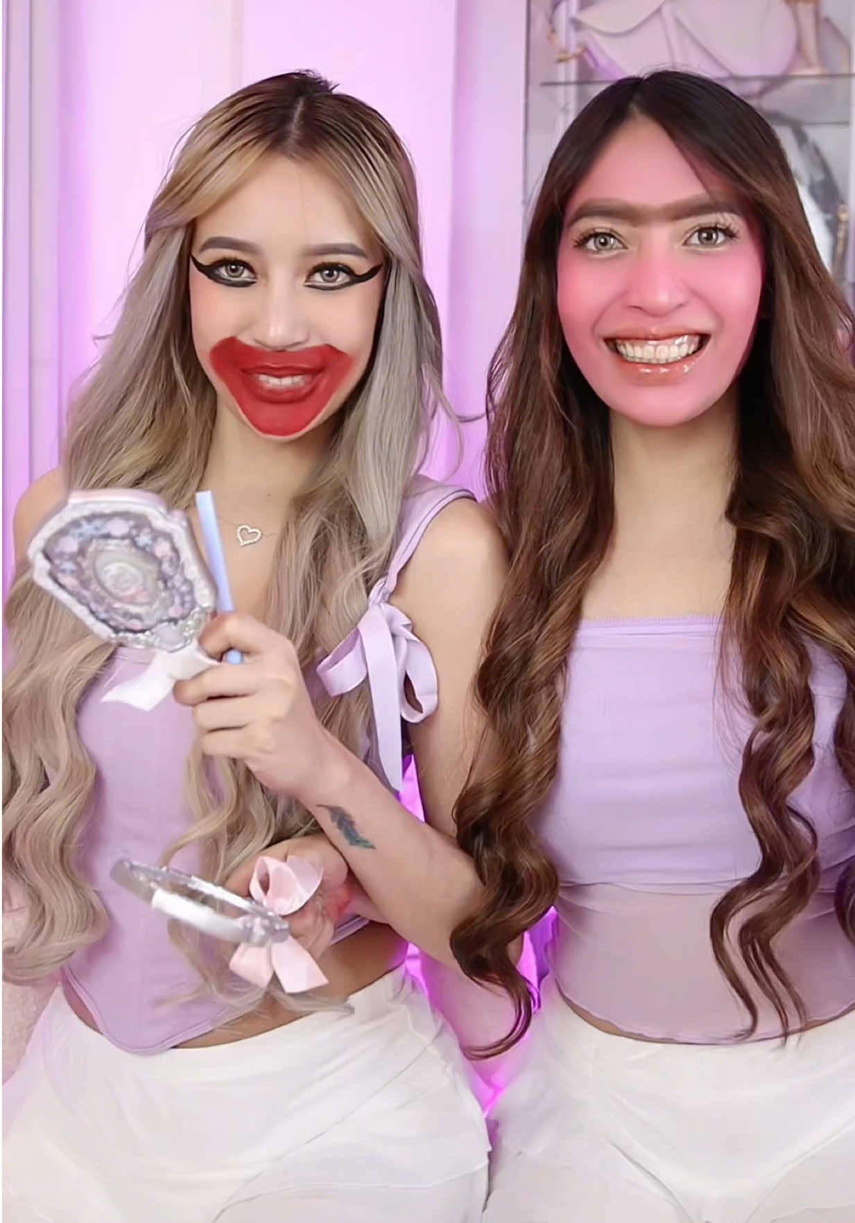 maganda naba kame?🤣HAHAHAHA @SHEGLAM Store PH #sabbyandsophia #SHEGLAM #SHEGLAMph #SHEGLAMsettingspray ‼️⚠️FAKEBODY⚠️‼️ ‼️⚠️FAKESCENES⚠️‼️