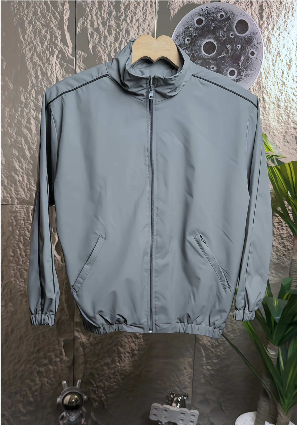 Áo Khoác Gió Viền Sọc Vai Nam LEEHUKY 2 Lớp Chât Liệu Gió Tráng Chông Thâm Nước, Phong Cách Tré Trung, Chuân Forrm#aokhoac #aokhoacgio #aogiochongnuoc #thoitrang #macdepmoingay 