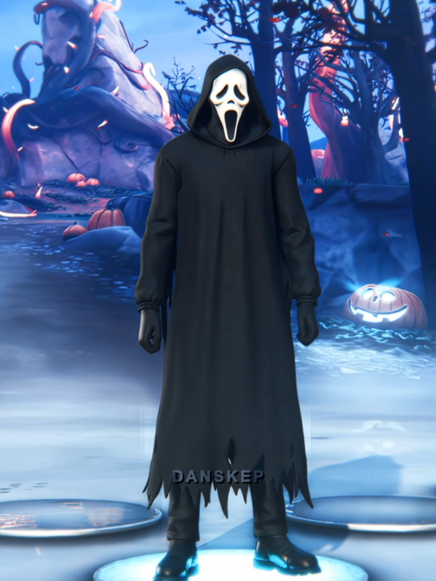 scream x fortnite is peak 🔥 #danskep #fyp #viral #edit #scream #fortnite #screamedit #ghostface #ghostfaceedit