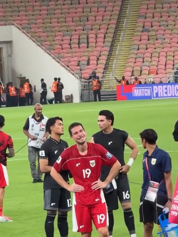 gak tega liat thom Haye nangis🥺 #timnasindonesia #timnasgaruda #persib #bobotoh #fyp 