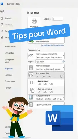 Les méthodes d’impression qui peuvent vous faciliter la vie. Pour les amateurs de Word, cette astuce est très efficace #microsoftexcel #afrotechformation #microsoftword #wordtips #tutoriel 