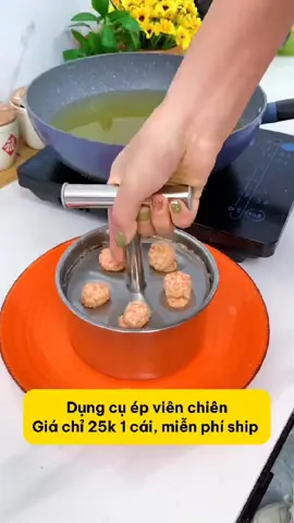 Dụng cụ ép cá viên chiên #xuhuong #giadung 