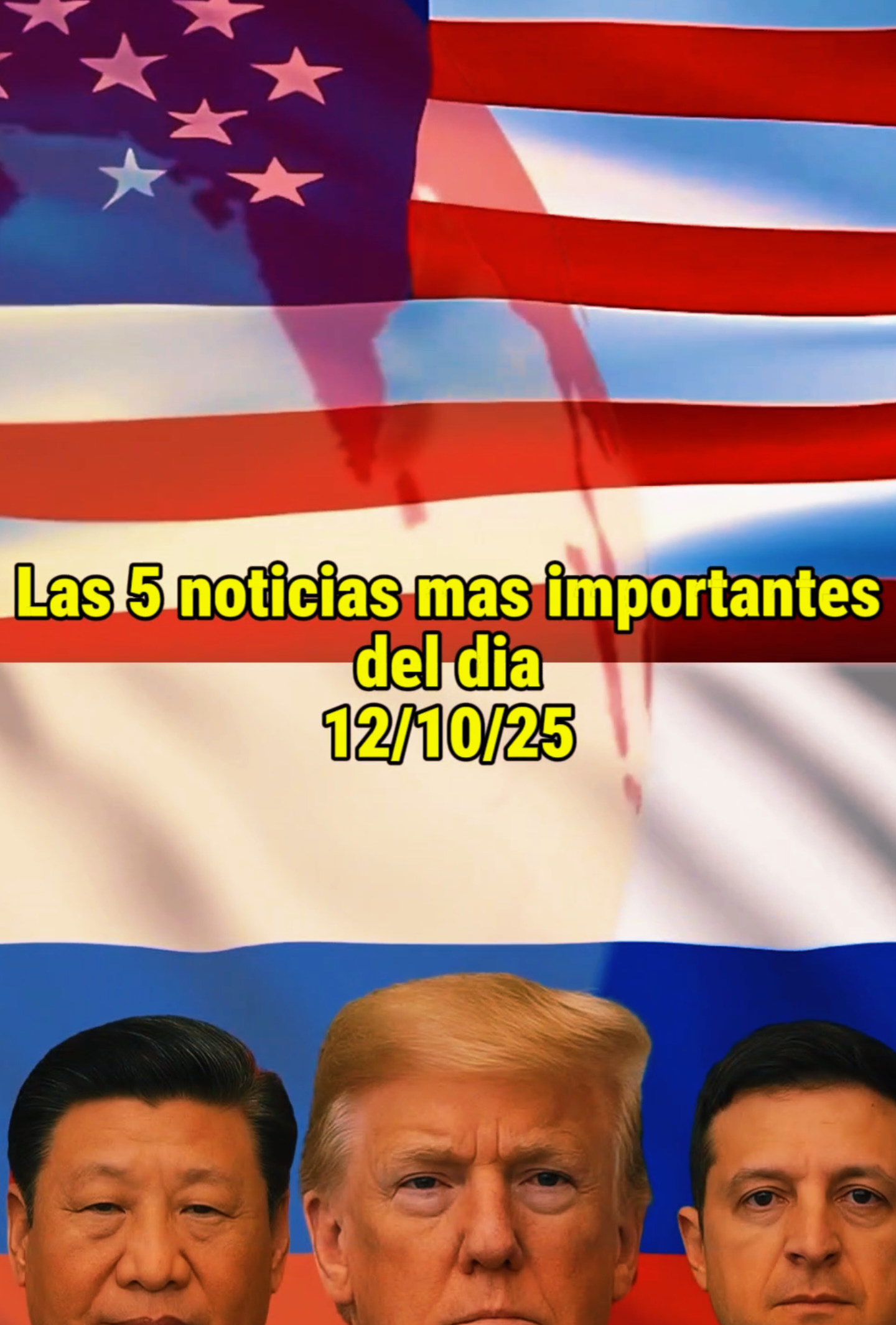 Las 5 noticias mas importantes del dia 12/10/25 #noticiasusa #breakingnews #noticiastiktok #noticiasdehoy #usanews 