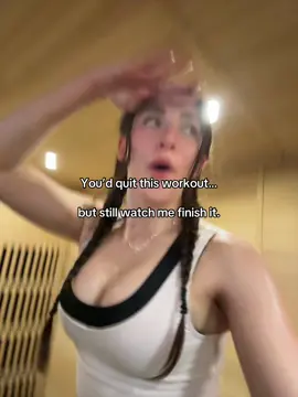 If you could, you would. 💋 #gymgirl #cardio #cycling #sweating #gymmotivation 