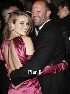 but it’s always plan B #rosiehuntingtonwhiteley #jasonstatham #model #couple #oldmoney 
