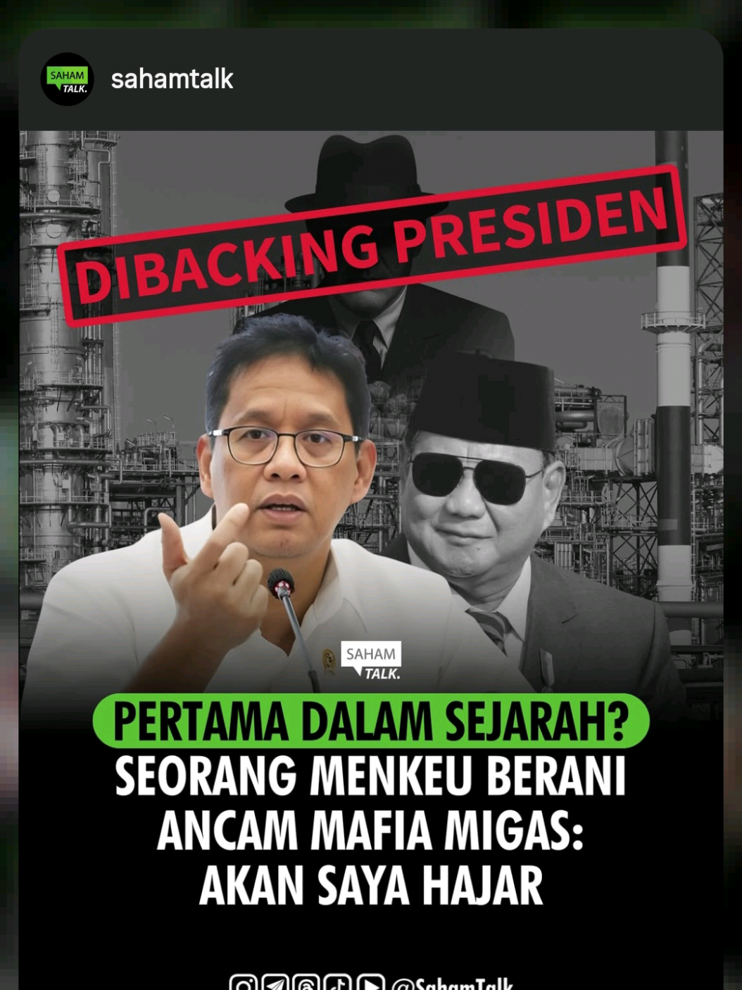 beckingan sekelas pak presiden😱 #purbayayudhisadewa #purbaya #kemenkeu #prabowosubianto #fyp 