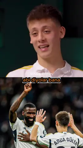 Arda Güler abi diyorlar bana