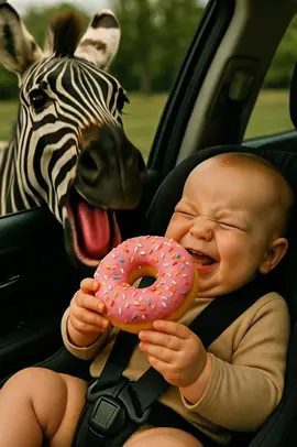 POOR BABY is attacked by zebra !!!! #cute #viral #dog #rescue #baby 