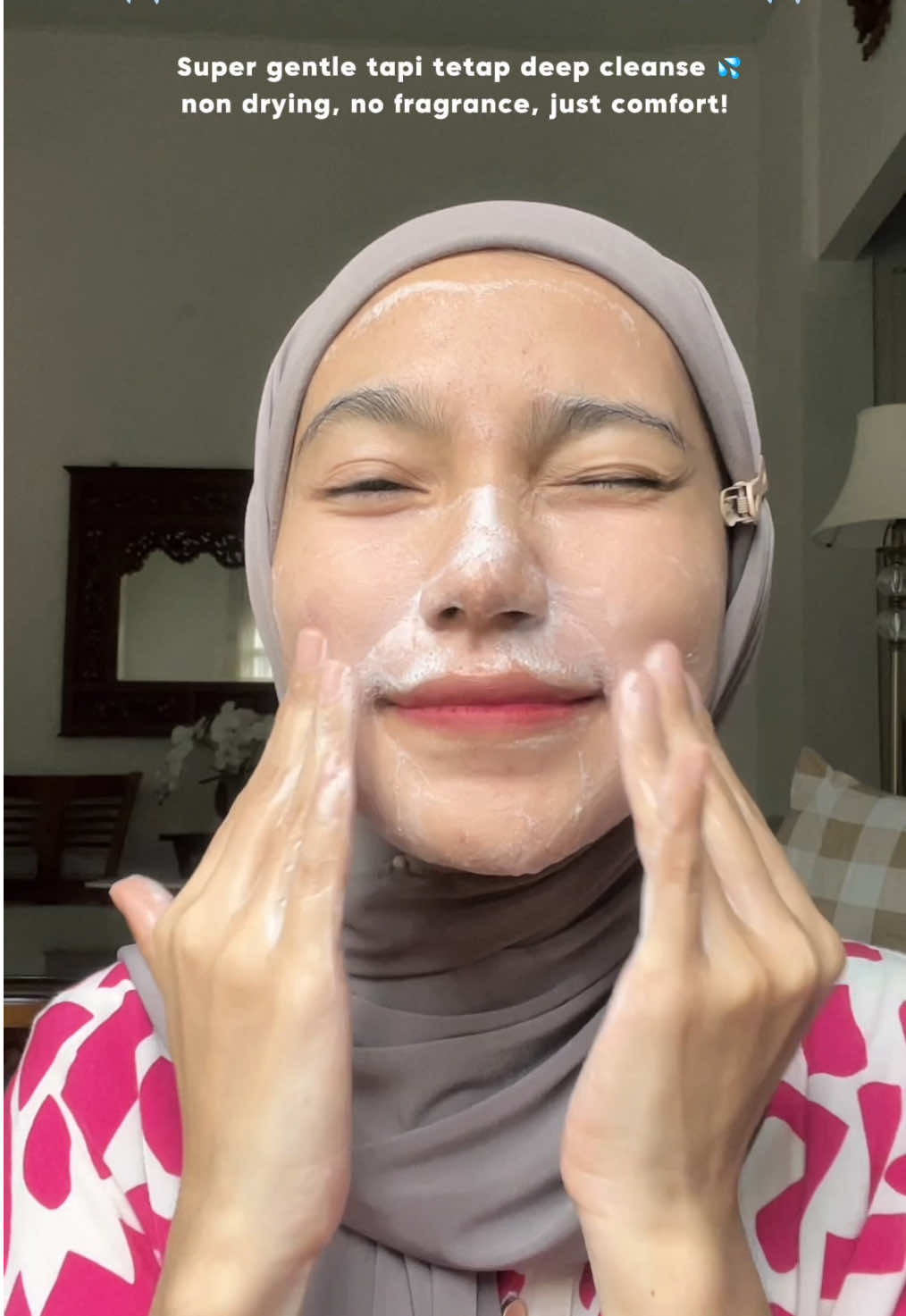 Facial Wash tergentle versi aku jatuh pada @CeraVe Indonesia ✨  #ceraveid #cleanselikeaderm #supercleanser 