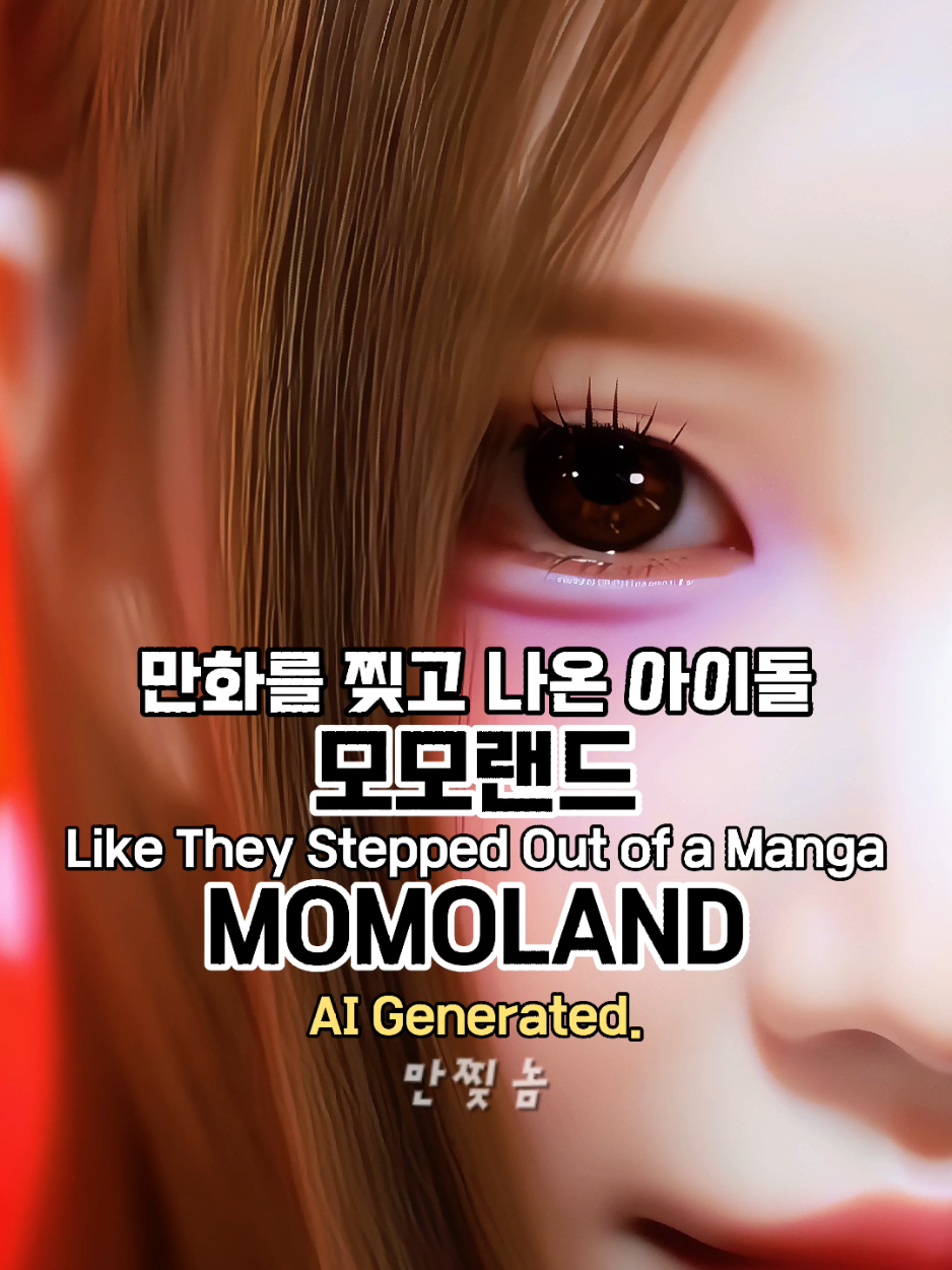 만화를 찢는 아이돌 – 모모랜드 ✨ | Idols Tearing Through a Manga – MOMOLAND 🎉 BAAM #MOMOLAND실사화 #MOMOLAND #아이돌실사화 #mangaedit #idolrealistic 