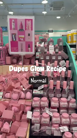 DUPES GLOW RECIPE CHEZ @NORMAL France                     #CapCut #glow #glowrecipe #skincare #normal 