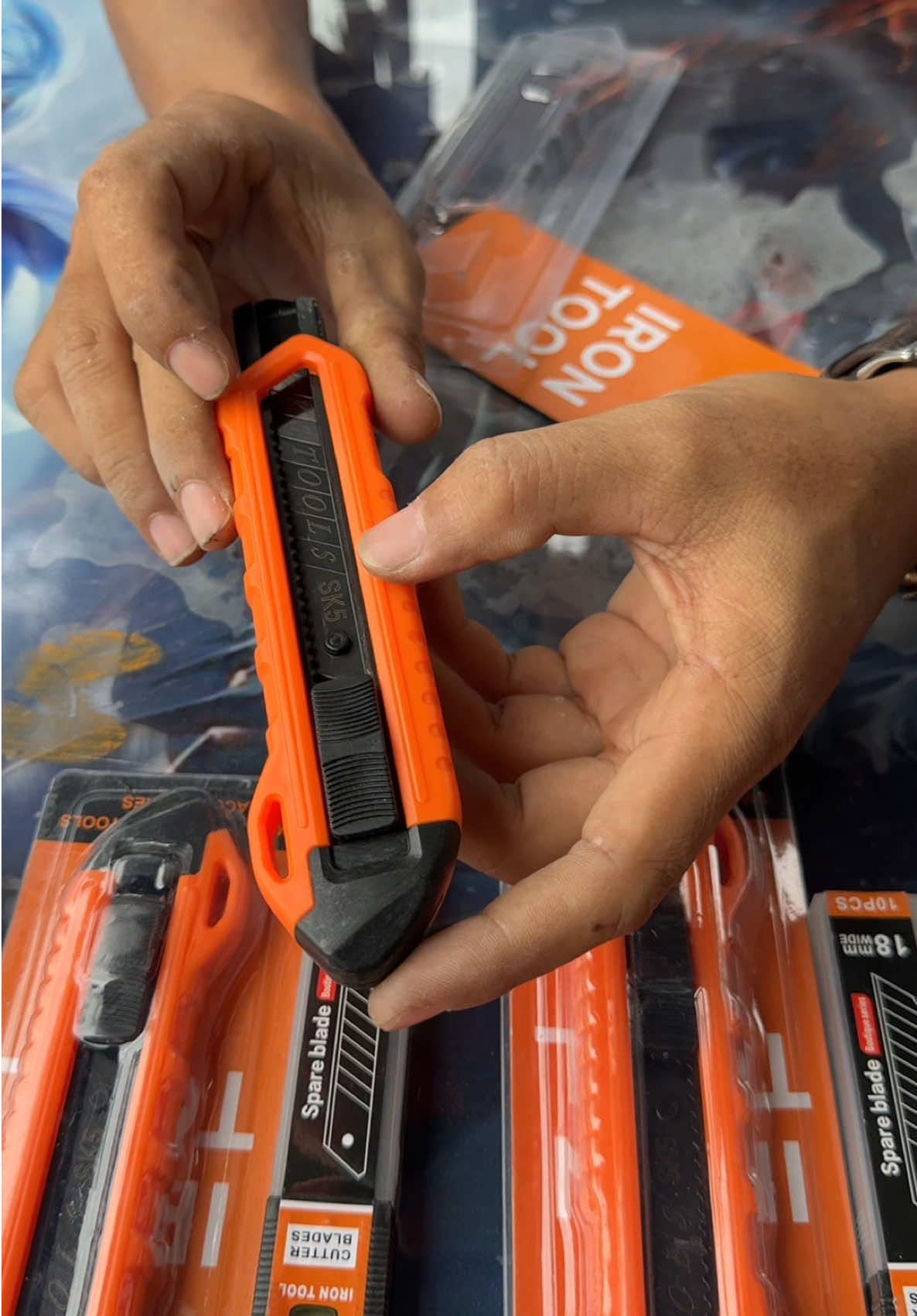 Combo dao + 10 lưỡi #dangtran 