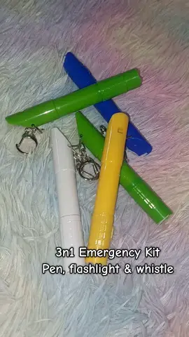 3n1 Emergency Kit Pen, flashlight& whistle #whistle #flashlight 