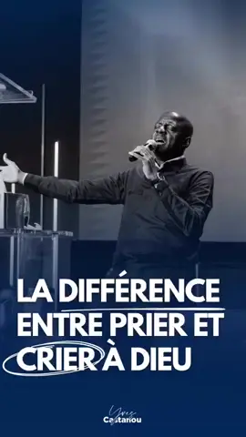 La différence entre la prière et le cri. Apôtre Yves castanou #tiktokchretien #yvescastanou #priere 