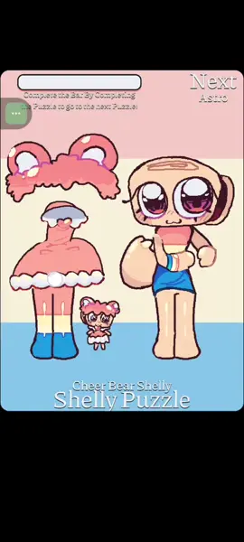 Dandy's World Dress up : Puzzle (Game Preview) #fypシ #dandysworld #shellydandysworld #collaborationdandyworldxcarebears 