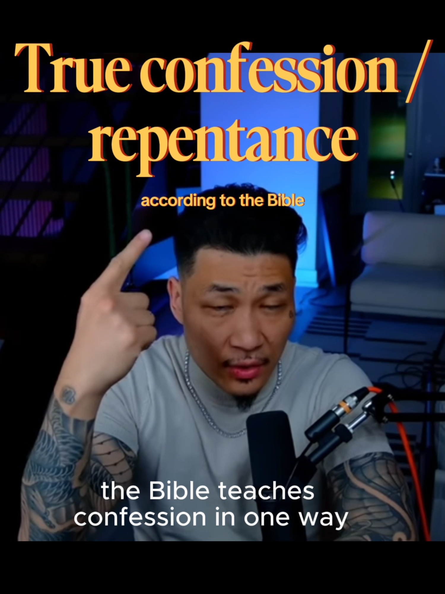 True confession/ repentance. @theejohnnychang   #jesus #christiantiktok #foryou #grace #bible #biblical #god #faith #God #confession #repentforchrist