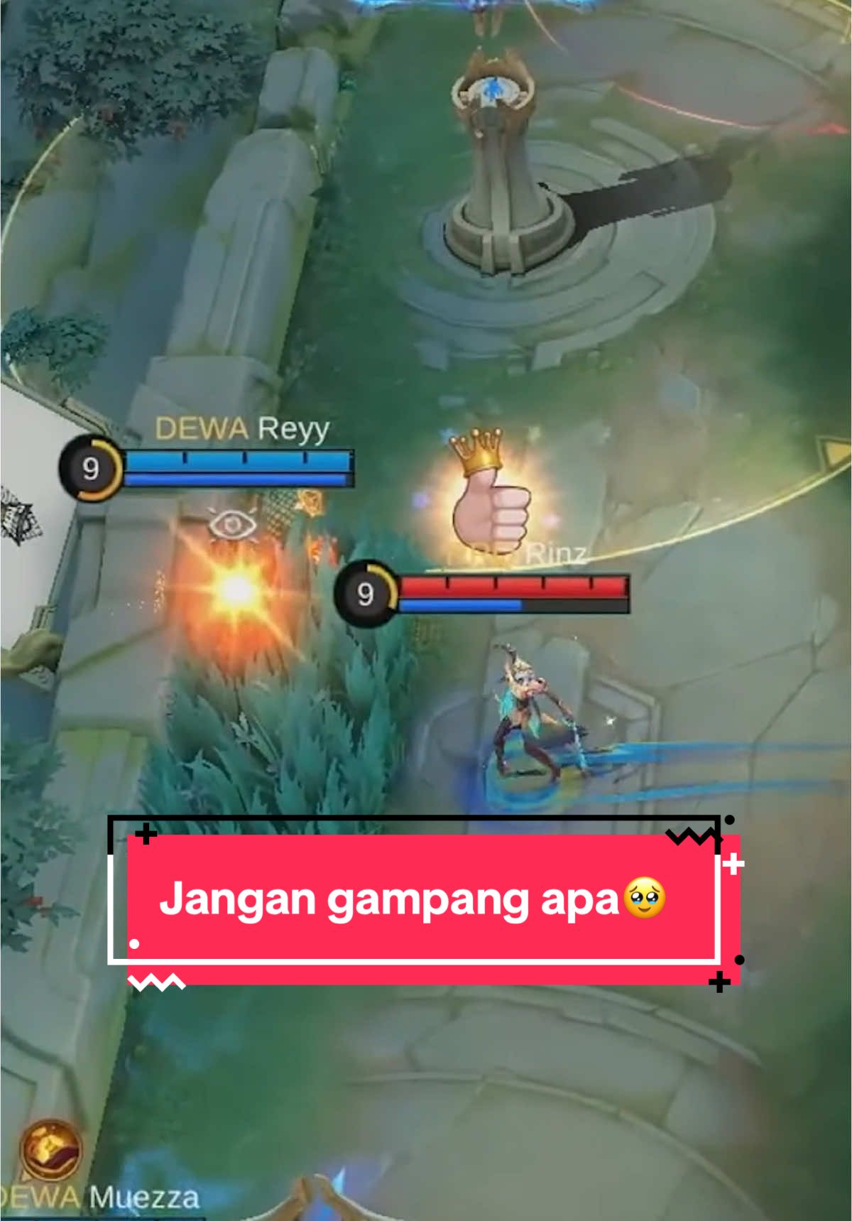 Waduh malah nt nih di game 1😮‍💨 #DewaUnitedEsports #MPLIDS16 #DewaRRQ #MLBB #MobileLegends 