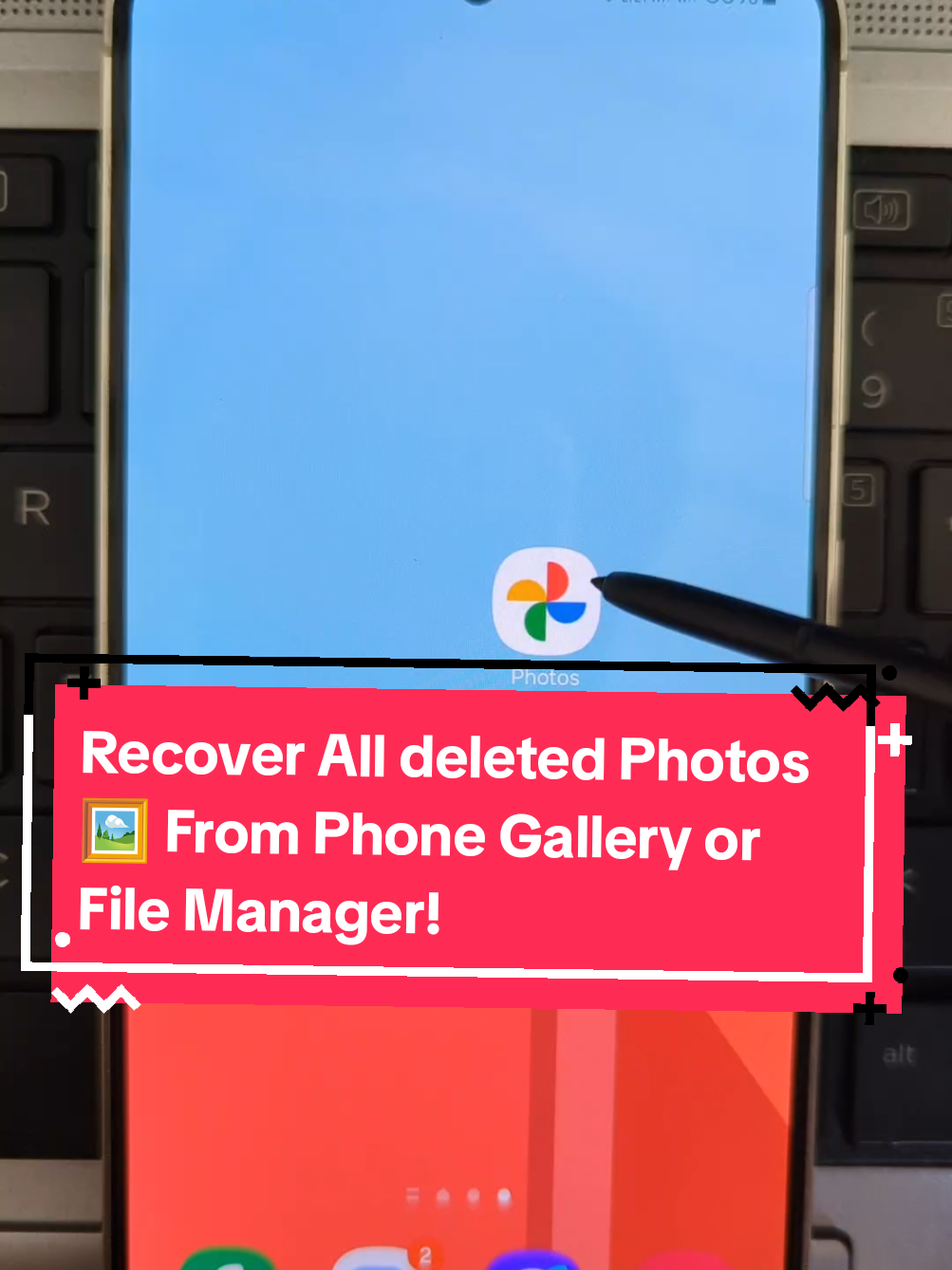 Recover All deleted Photos 🖼️ From Phone Gallery or File Manager! #Recovery #data #photos #google #tipsandtricks 