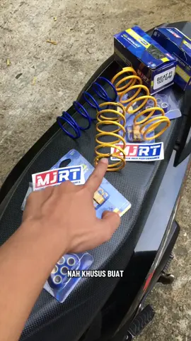 Paketan full upgrade cvt dari MJRT Racing danapelajar 100rban dapet 5 item🔥 #paketkirian #kirianmatic #mjrt #promoguncang1010 #gajiansale 