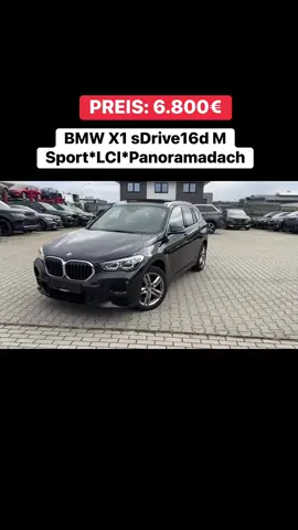 PREIS: 6.800€ BMW X1 sDrive16d M Sport*LCI*Panoramadach