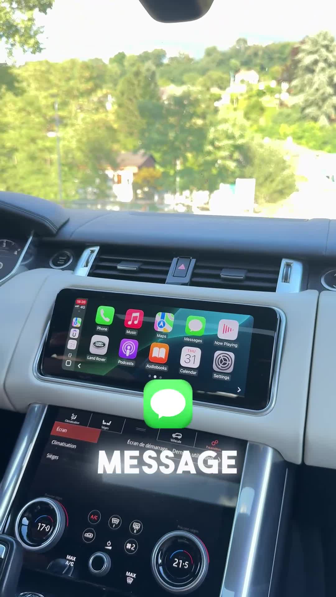 📲 WhatsApp, WhatsApp Business, Line, Signal, Messenger, même Telegram est dispo #CarPlaygo#AppsDeMessagerie