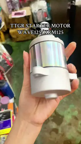 STARTER MOTOR XRM125/WAVE125 #startermotor #xrm #wave #motorcyclelife 