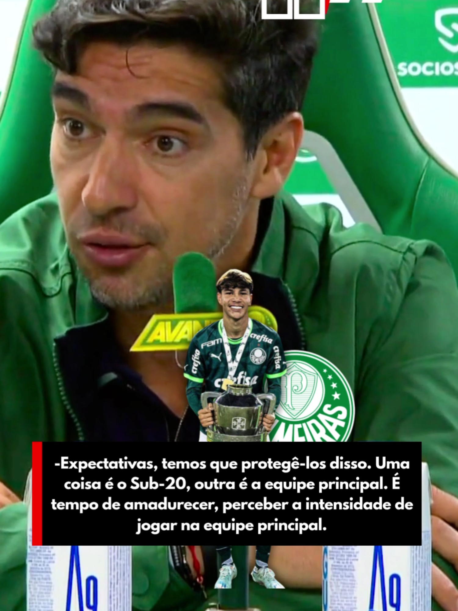 ABEL FERREIRA FALA SOBRE ERICK BELÉ E SOBRE O SUB-20 | COLETIVA DE IMPRENSA PÓS JOGO CONTRA O JUVENTUDE #abelferreira #futebol #palmeiras #sub20