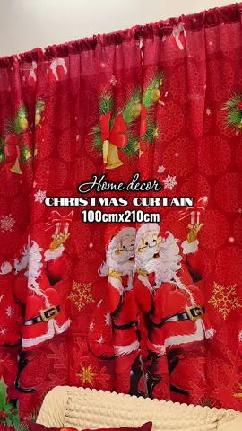 Merry Christmas curtain Daming design na pagpipilian #christmascurtain #christmasdecor #homedecor #curtain #fyp 