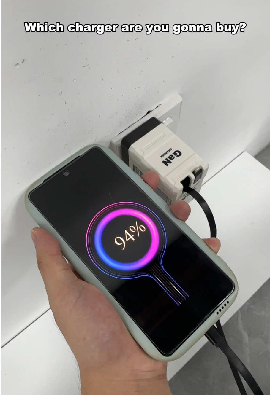 Top Seller GaN Charger Portable Blazing Fast Charge ⚡ #gan #gancharger #fyp #fypage #TikTokMadeMeBuylt   