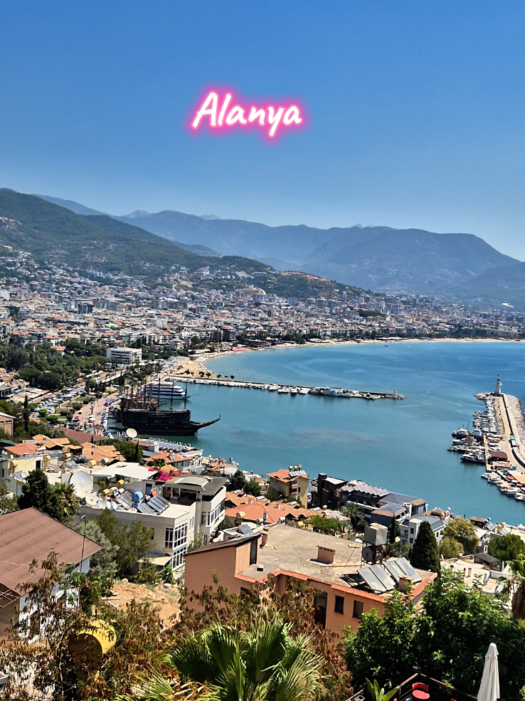Alanya güzel, kafe, Alanya manzarası #alanya #kafe#manzara#turkiye#kesfet