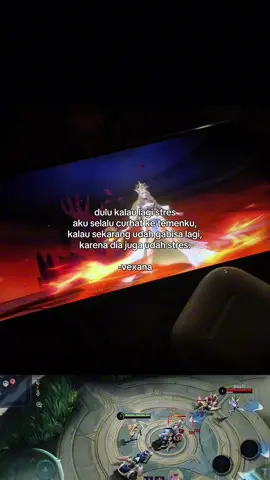 tag bestie stres kalian 😭  #9embiraMabar #TiupLilinBarengFanny #MLBBIDCreator #quotesmlbb 