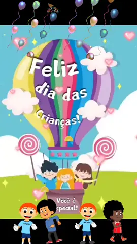 Feliz dia das crianças! 🙋