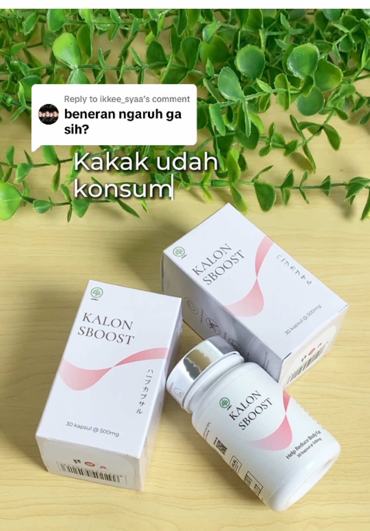 Replying to @ikkee_syaa Jadi jangan salah konsumsi lagi ya🥰🌸 #StayFitWithKalon #Kalon #KalonSboost #Makanan #UsusKotor 