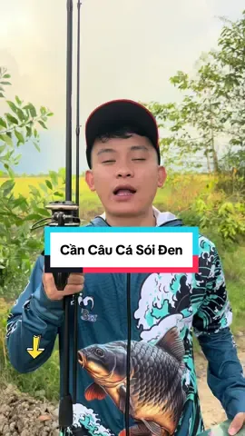 Cần Câu Cá sói đen chuyên câu luaa ngâm lancer #phukiencauca #fishing #maycaudung #causong 