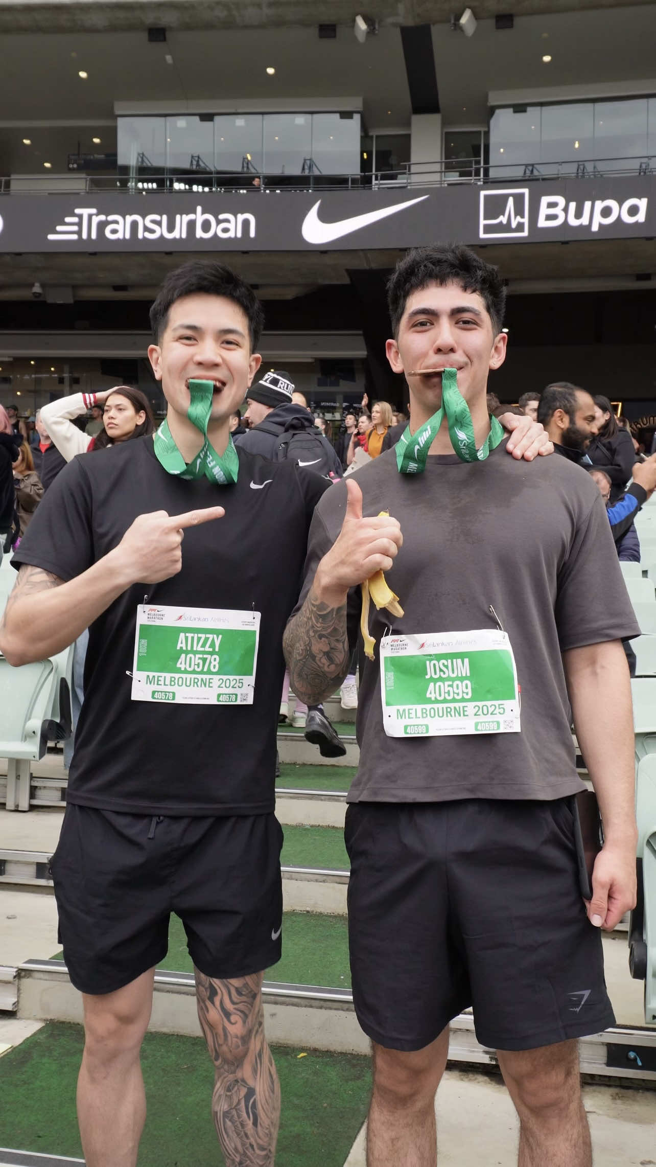 Nike Melbourne Marathon 10K 👟 Smashed that sub-45, crowds were crazy, vibes even better🔥 #melbmara #nike10k #runningtiktok #melbournerunners #fyp