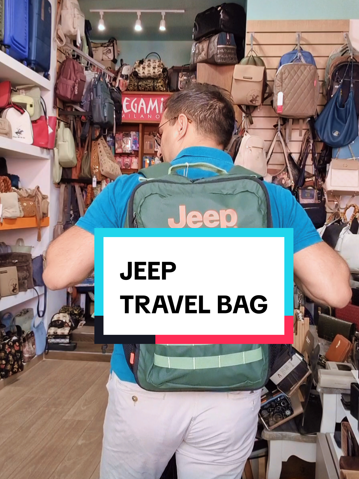 Jeep για καθε μικρή ή μεγάλη περιπετεια. Ανακαλυψε στο στιγκα μοναδικές τσαντες. #stigkabooks #jeep #delsey #travelbag #backpack 