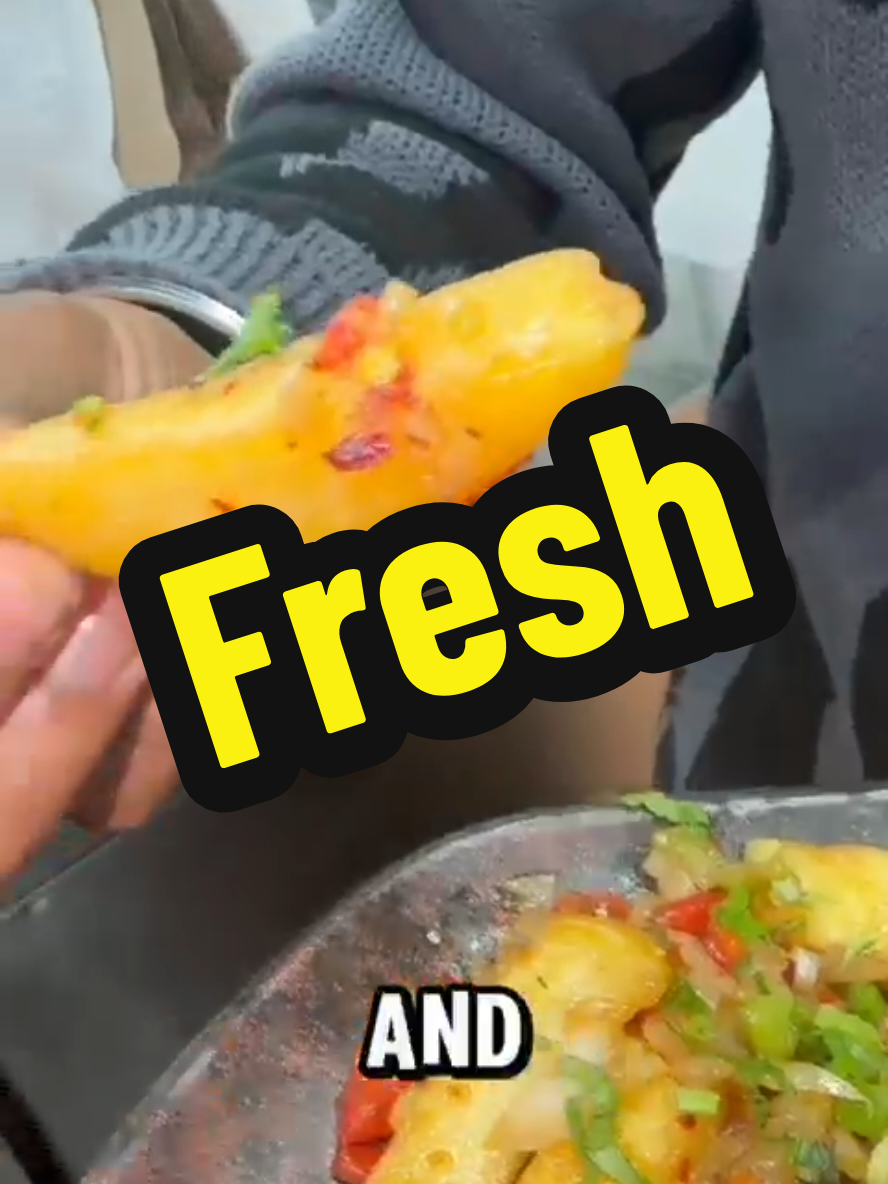 Fresh Chippy Chips #fyp 