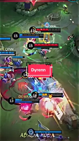 Lek dyrenn menunjukan kelasnya😈🥶 #dyrennn #rrqhoshi #MLBB9TH #mlbb #fypシ゚ 