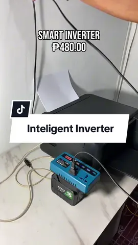 Up to 150 watts. #smartinverter #inverter #inteligentinverter 