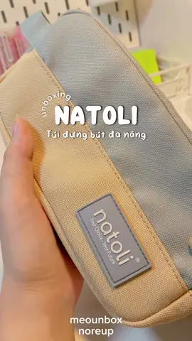 Túi bút nhà natoli siu xịn luôn á✨ #xh #natoli #tuibut #tuibutdihoc #pencilcase #fypシ゚ #xuhuong #unbox #review #meounbox #tuibutxinh #cute #aesthetic 