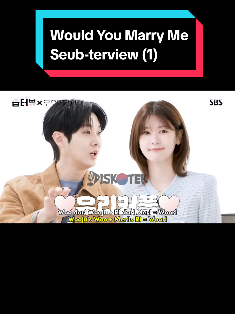 Tauco couple 🤣🤣🤣 #wouldyoumarryme #choiwooshik #jungsomin #diskotekpodcast #fyp 