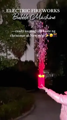 Bumili na din kayo habang may stock pa #bubblefireworksmachine #christmascelebrationideas #newyearmusthave #fyp 