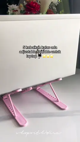 kalau taknak laptop cepat rosak better beli!! ⭐️😭 #laptopadjustablestand #adjustablestand #laptopstand #standlaptop 