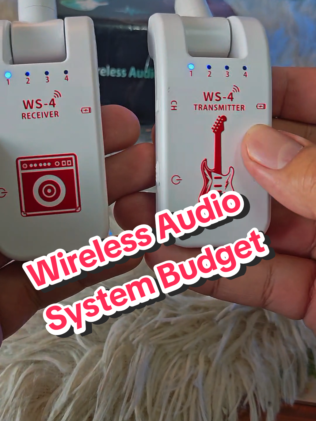 Wireless Audio System ✓ Budget friendly! ✓ 2.4Gh ✓ 16Bit Audio ✓ 40 Meter ✓ 10 Jam Bateri #wireless #guitar #audio #system #cable 